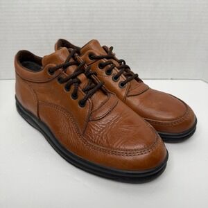 Vintage Red Wing 8927 Oxfords Women 9 D Brown Leather Made in USA Casual Shoes